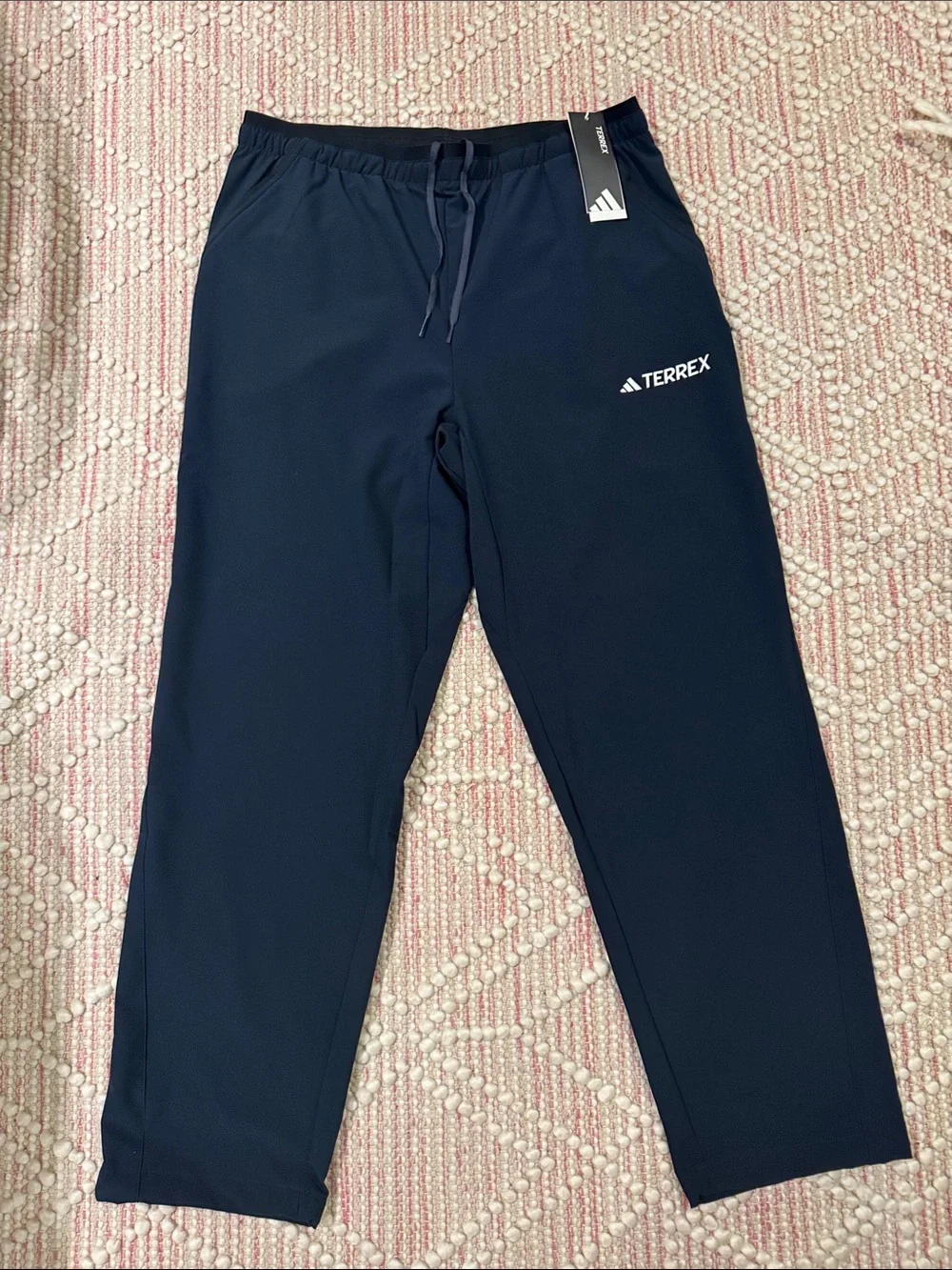 NWT Men’s Adidas Terrex Dark Navy Athletic Pants